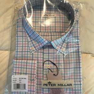 Peter Millar NWT XXL Button Down Long Sleeve